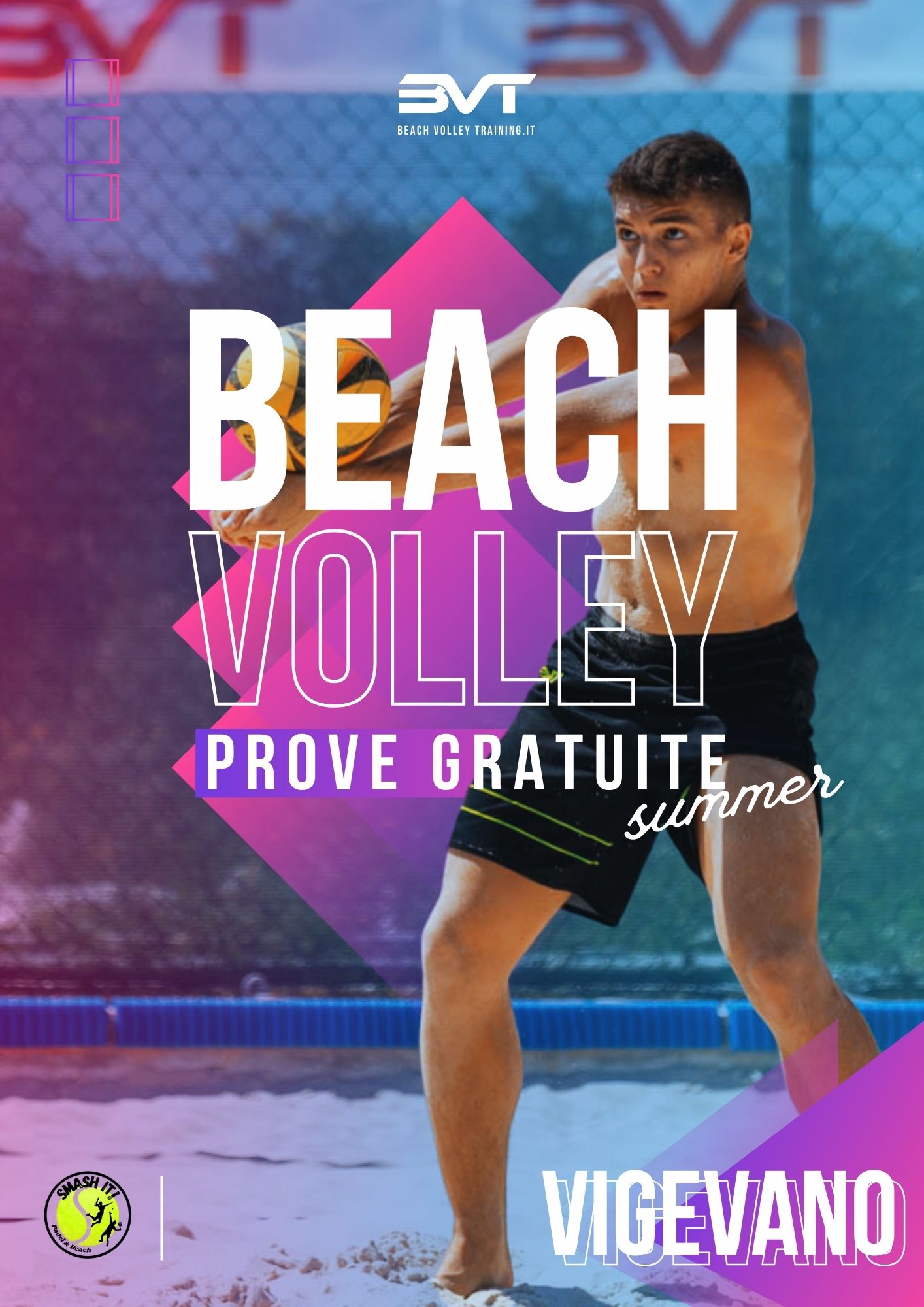 Il Beach Volley a Vigevano arriva al centro Smash It Padel&Beach