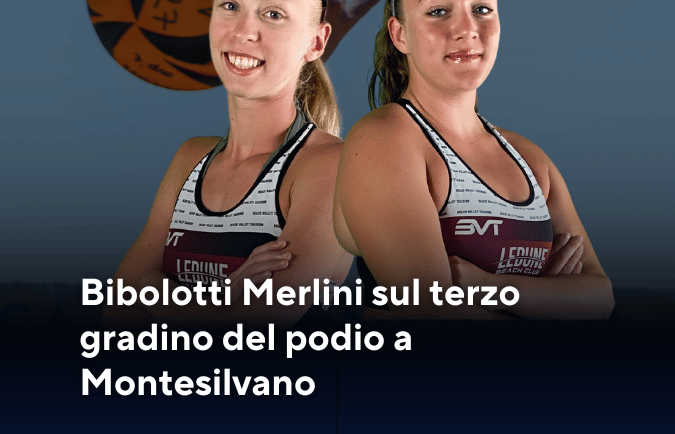 Bibolotti Merlini sul terzo gradino del podio a Montesilvano