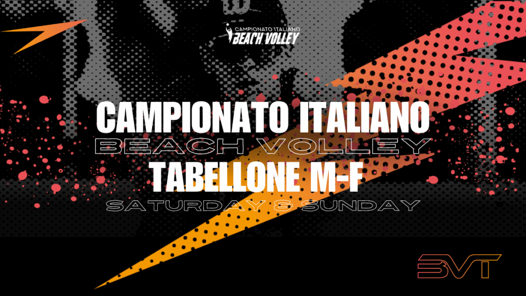 Fotogallery Tabellone Campionato Italiano Beach Volley Assoluto