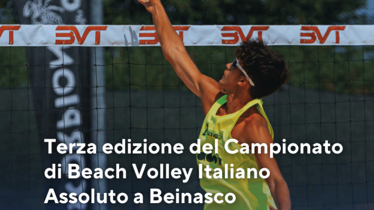 Terza edizione del Campionato di Beach Volley Italiano Assoluto a Beinasco