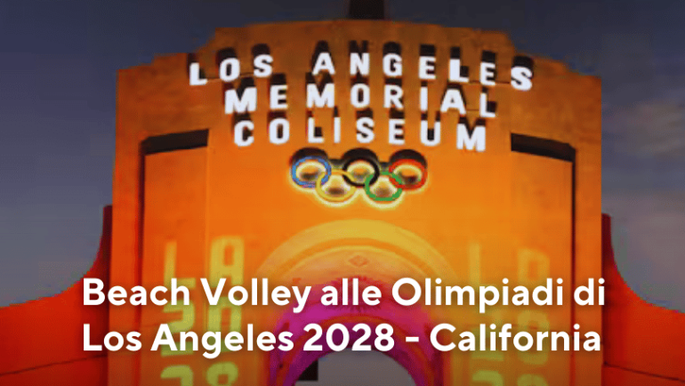 Beach Volley alle Olimpiadi di Los Angeles 2028 – California