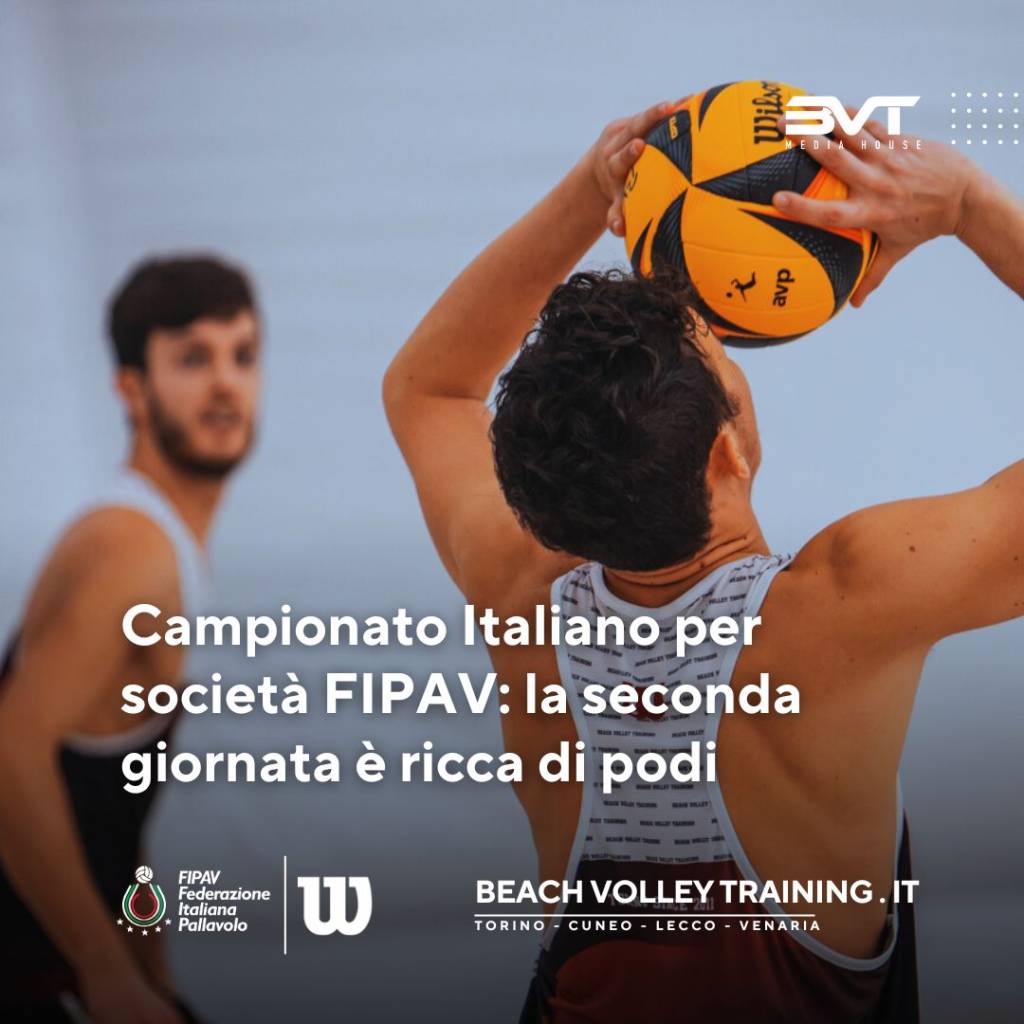 Campionato Italiano per società FIPAV: la seconda giornata è ricca di podi